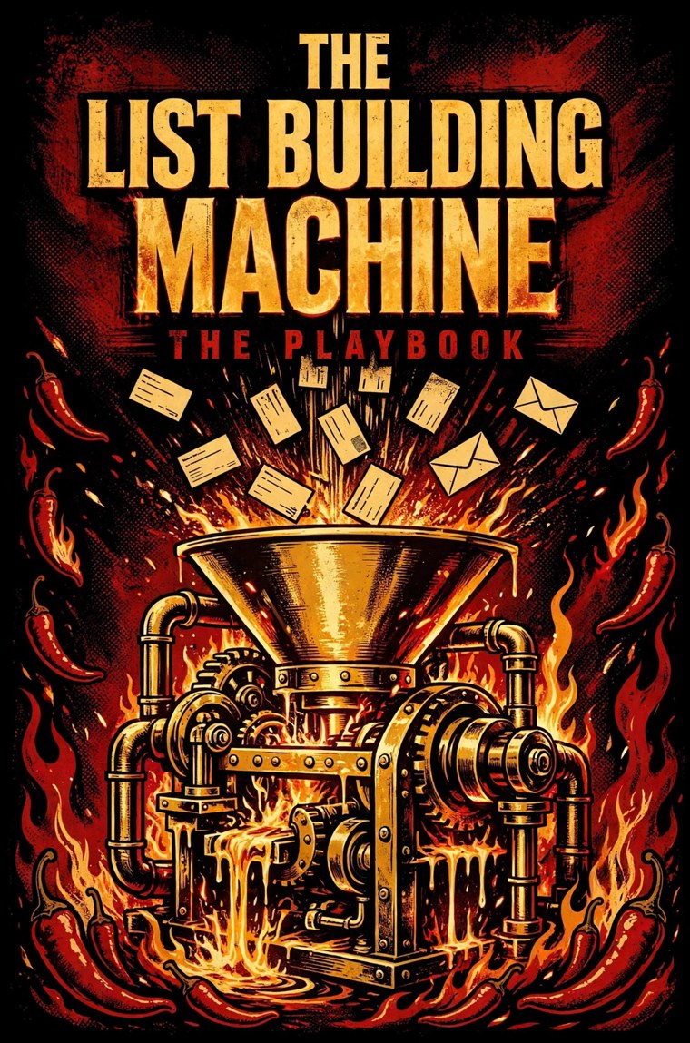 The List Building Machine — playbook cover